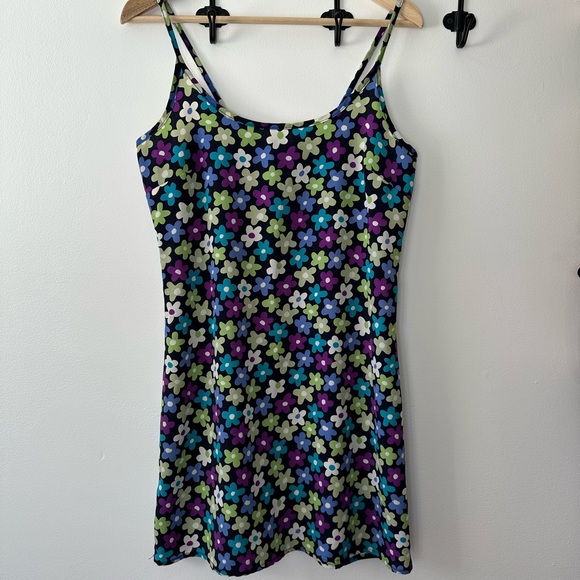 Vintage small 90’s Y2K floral slip dress - Picture 1 of 9